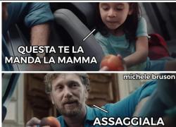 Spot Esselunga "La pesca",  i meme più divertenti: "Mamma, adesso gli piace la banana!", "la pesca per papà è avvelenata!"
