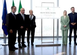 Belvedere della Regione Lombardia intitolato a Silvio Berlusconi, Fontana: "Rappresentava i valori lombardi meglio di chiunque"