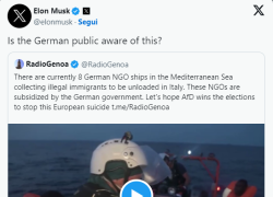 Migranti, Elon Musk attacca la Germania su ONG finanziate da Berlino: “I tedeschi lo sanno?" - VIDEO
