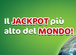 Sisal, primato mondiale per SuperEnalotto: Jackpot da € 70,5 mln per estrazione di martedì 17 ottobre