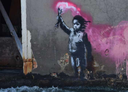 Venezia, il murales di Banksy verrà restaurato, all'opera di street art "Il Bambino migrante" i fondi di Banca Ifis