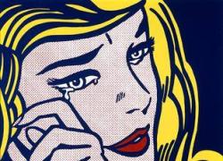 "Crying girl": le ragazze della porta accanto secondo  Roy Lichtenstein 
