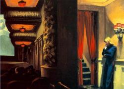 "New York Movie", di Edward Hopper: i cinema di una volta visti nei dipinti