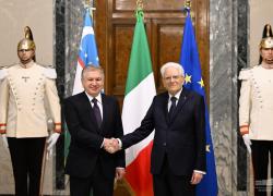  Il Presidente Mattarella sbarca in Uzbekistan per cementare il partenariato fra i due paesi 