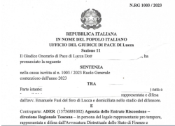 “Non vaccinarsi contro il Covid è legittima difesa a causa dei possibili effetti avversi dimostrati”, la rivoluzionaria sentenza di Lucca che annulla multa a over 50 non vaccinato