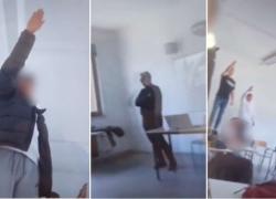 Saluti romani davanti al professore al liceo Federico Caffè, a Monteverde. Il dirigente: “Prenderemo provvedimenti disciplinari” - VIDEO