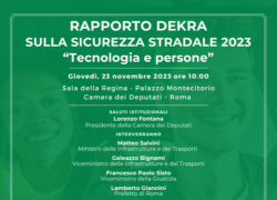 Rapporto DEKRA sulla sicurezza stradale 2023 “Tecnologia e persone”