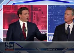 Elezioni Usa, duello tv DeSantis - Newsom: il repubblicano cerca il recupero su Trump, mentre il dem mette in ombra Biden