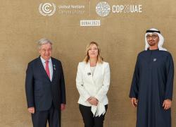 Cop28, Meloni: "Obiettivi lontani, serve svolta non ideologica", e sulla giustizia: "Toghe contrastano misure governo"