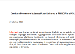 Alessandro Meluzzi fonda il comitato Libertade: "Né un partito né un movimento, ma un metodo per il ritorno ai PRINCIPI e ai VALORI COSTITUZIONALI"