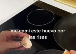 Mangia un uovo rosso "per ridere" su TikTok, ricoverato in ospedale: "Infetto da pseudomonas" - VIDEO