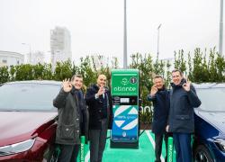 Atlante, inaugurata a Citylife la prima stazione di ricarica rapida per veicoli elettrici, aperta 24 ore su 24