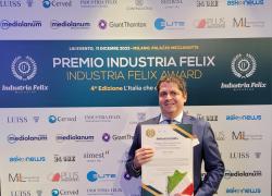 Agroalimentare, Steriltom premiata da Industria Felix per competitività ed affidabilità