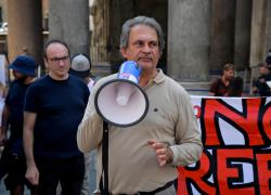 Assalto alla sede della Cgil, Castellino e Fiore di Forza Nuova condannati a 8 anni, proteste in aula