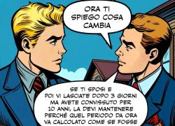 Cassazione, nell’assegno divorzile conta anche la convivenza, i meme del web: “Avvocà, sempre belle notizie”