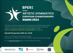 BPER, Presenting Sponsor dei Campionati europei di ginnastica artistica 2024 maschili e femminili in programma alla fiera di Rimini