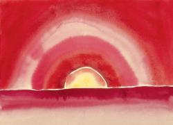  “Sunrise” di Georgia O’Keefe, la pittrice americana che ebbe il favore dello status quo e fu venerata da Frida Kahlo