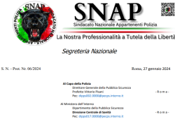 Morti improvvise nella polizia, 5 decessi in due giorni, Snap: "È una strage silente, chiediamo monitoraggio e controlli"