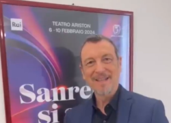 Sanremo 2024, Sinner: "Fosse per me non ci andrei", poi l'invito di Amadeus: "Prenditi la standing ovation" - VIDEO