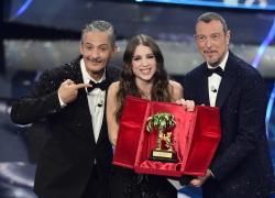 Angelina Mango vince Sanremo con "La noia", Geolier secondo con "I p’ me tu p’ te", Annalisa terza con "Sinceramente"