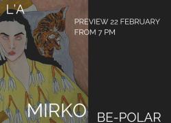 L’Appartamento, al via BE-POLAR di Mirko Leuzzi, un dialogo tra opere su tela e disegni su carta in forma di fumetto