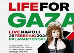 Esauriti i biglietti per Life for Gaza, il concerto pro Palestina al Palapartenope di Napoli 