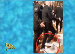Pubblicità occulta a Sanremo, Striscia la notizia: "John Travolta con le scarpe U-Power all'Ariston già nel pomeriggio" - VIDEO