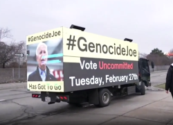 Primarie Michigan, il presidente Biden rinominato "Genocide Joe" e 70mila persone non lo votano: "È un avvertimento, stop alla guerra" - VIDEO