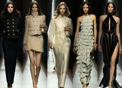  Nuova eleganza fra sartoria maschile e glamour femminile a Milano Moda Donna