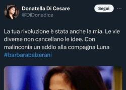 Donatella di Cesare, post su Barbara Balzerani: "La tua rivoluzione sulle Brigate rosse è stata anche la mia", poi la prof lo rimuove