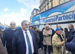 Tour UGL a Napoli. Paolo Capone, Leader UGL: “Investimenti nel Mezzogiorno opportunità fondamentale”