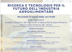Ricerca e tecnologie per il futuro dell'industria agroalimentare