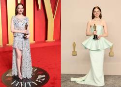 Parata di stelle e di abiti agli ultimi Academy Awards a Los Angeles: vince Emma Stone