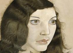 “Ragazza con un gattino” di Lucian Freud, il pittore tedesco alle prese con il ritratto della prima moglie