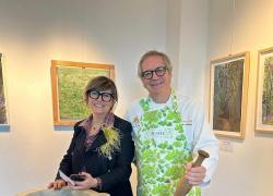 Santa Margherita Ligure, un successo l'inaugurazione della mostra "L'arte ritrovata nell'erba persa"