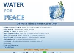 “Water for peace”: il digital talk che celebra la Giornata Mondiale dell’Acqua 2024. 
Pichetto, Cirio e Lo Russo annunciano i flag event per il G7 Ambiente, Clima ed Energia di Torino organizzati in occasione dell’Earth Day.
 
Al centro gli Stati Generali dell’Ambiente per Giovani e il Dialogo Interreligioso su Pace e Ambiente.
 
Venerdì 22 marzo ore 10.40 live su Earthday.it e Ansa.it e in differita su VaticanNews.va
 