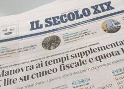 Il Secolo XIX, intesa preliminare per la cessione da Gedi a Msc Crociere dello storico quotidiano genovese