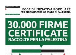 Milano, 30mila firme per il riconoscimento Palestina, l'associazione Schierarsi: "Con 50mila la proposta legge va in Parlamento"