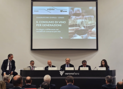 “Il consumo di vino per generazioni”, presentato a Verona l’Osservatorio del mondo agricolo Enpaia-Censis
