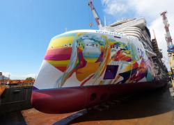 Norwegian Cruise Line & Fincantieri, al via le celebrazioni per il varo della classe Prima Plus 'Norwegian Aqua'
