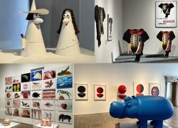 La Bellezza del Segno in mostra nella monografica su Armando Testa a Ca' Pesaro Venezia durante la Biennale 2024 