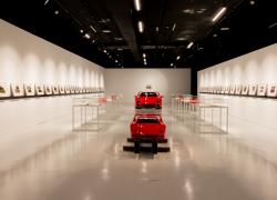 MAUTO, per l'EXPOSED Torino Foto Festival la mostra fotografica sulla Ferrari, "Luigi Ghirri. Rosso Ferrari"