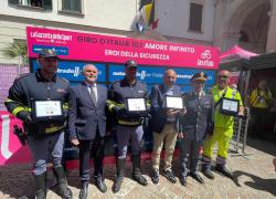 Aspi e polizia stradale, al via la XIII edizione degli "Eroi della Sicurezza" al Giro d'Italia 
