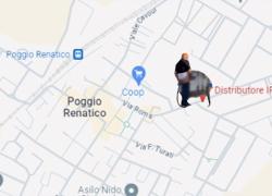 Anziano con la pompa di benzina nel sedere, qual &egrave; il distributore IP di Poggio Renatico: sulle mappe inserita l'immagine del video