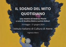 Sogno e mito, al via la mostra di Andrea Pinchi ad Atene: un connubio di astratto e figurativo visitabile fino al 21 giugno