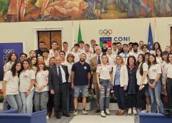 Comitato Leonardo: giornata Open Factory del CONI per far conoscere ai giovani la "fabbrica" del Comitato Olimpico Italiano con Malagò e Goggia 