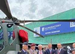 Leonardo, presentato a Parigi il nuovo elicottero AW249 realizzato in collaborazione con il Ministero della Difesa italiano