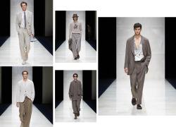 Milano Moda Uomo: l’eleganza raffinata e avvolgente di Giorgio Armani 
