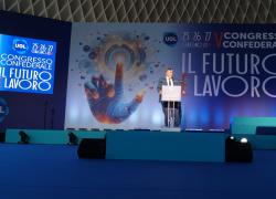 V Congresso UGL. Valditara, Ministro dell'Istruzione e del Merito: "Con sindacato UGL condivisione di valori e obiettivi"