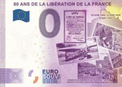 Banconota da 0 euro in arrivo a luglio per l'anniversario dello sbarco in Normandia, 3mila pezzi numerati in edizione limitata